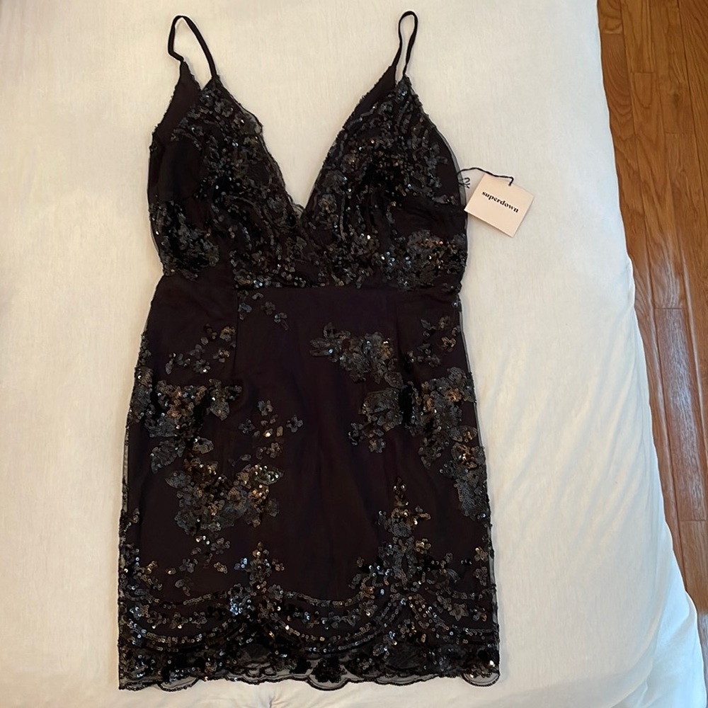 Revolve Superdown Black Dress